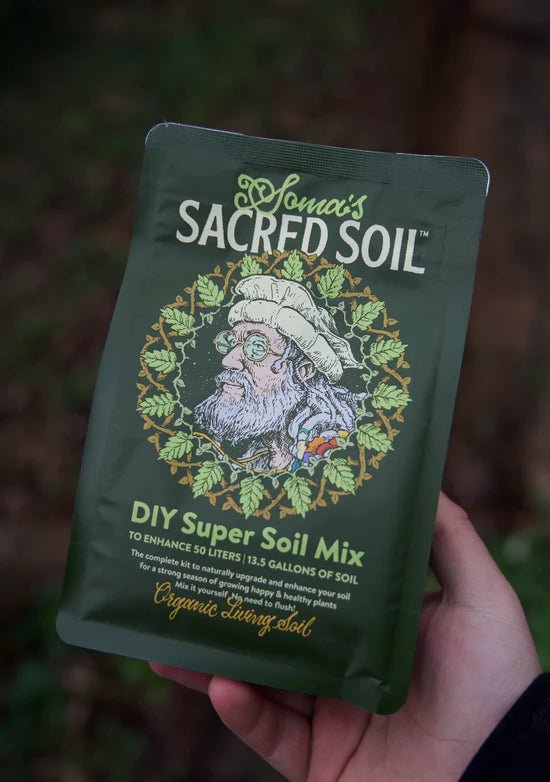 Soma´s Sacred Soil - DIY Soil Mix (für 50l Erde) - Bio Dünger - MirageSeedsSoma SeedsSoma´s Sacred Soil - DIY Soil Mix (für 50l Erde) - Bio Dünger